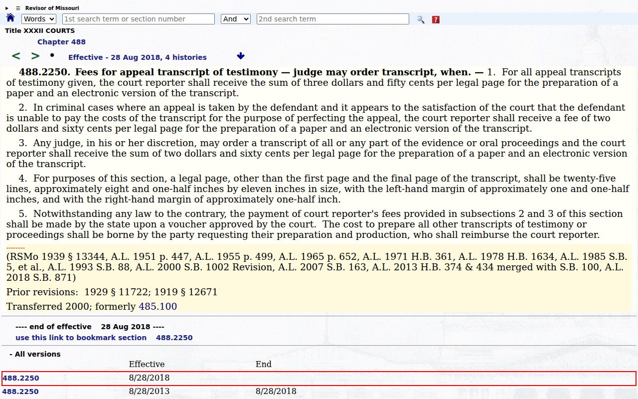 Macon County court records and court reporter transcript access