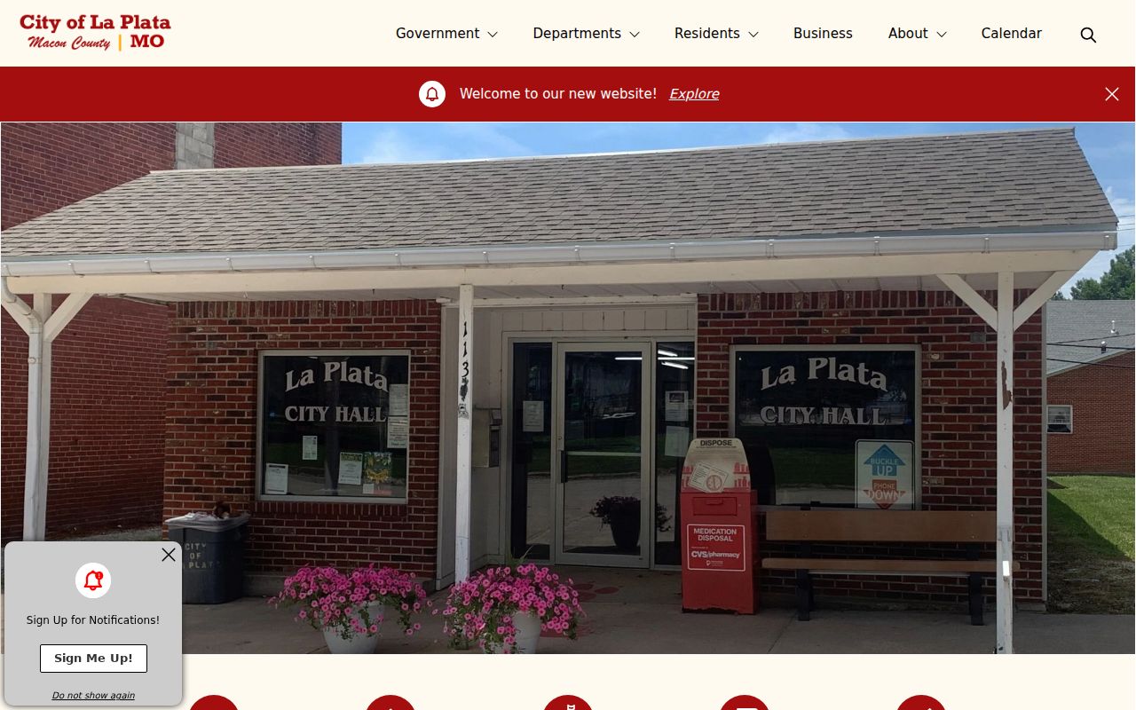 La Plata court docket research using the official city website